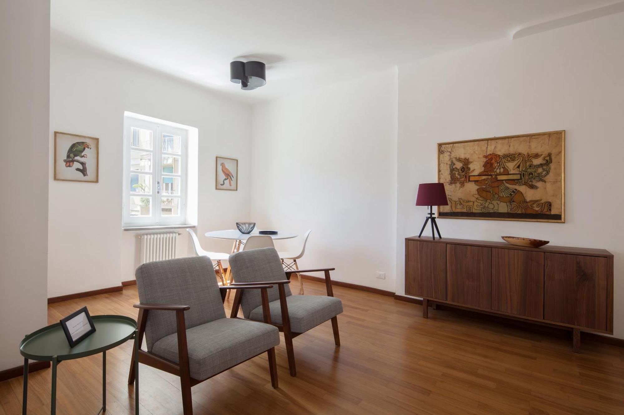 Vicolo Apartment, Pedestrian Centre, 2Bdr, 2,5 Bth, Aircondo, Private Parking, Easy To Train And Ferries, City Life 斯培西亚 外观 照片